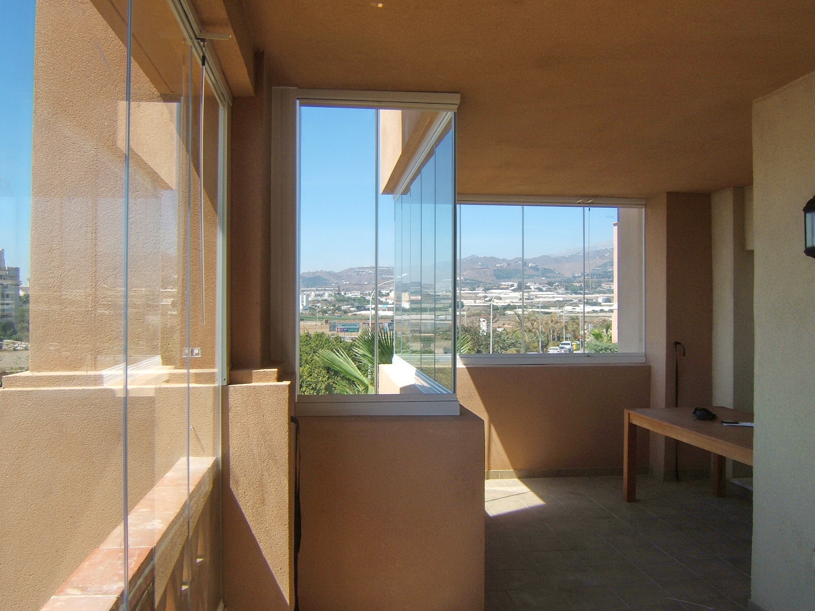 Interior Cerramiento De Cristal En Terraza Particular Malaga